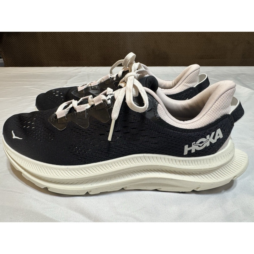 Womens Size 9 Hoka Kawana Black Sail Walking Tennis Shoes